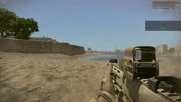 Dust from firing prone